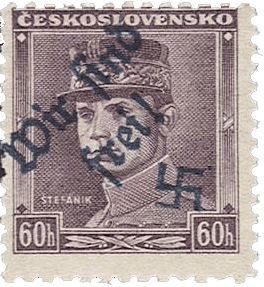 Vratislavice | Maffersdorf | german occupation 1938 | Czechoslovakia - sudety - sudetenland - Michel 23