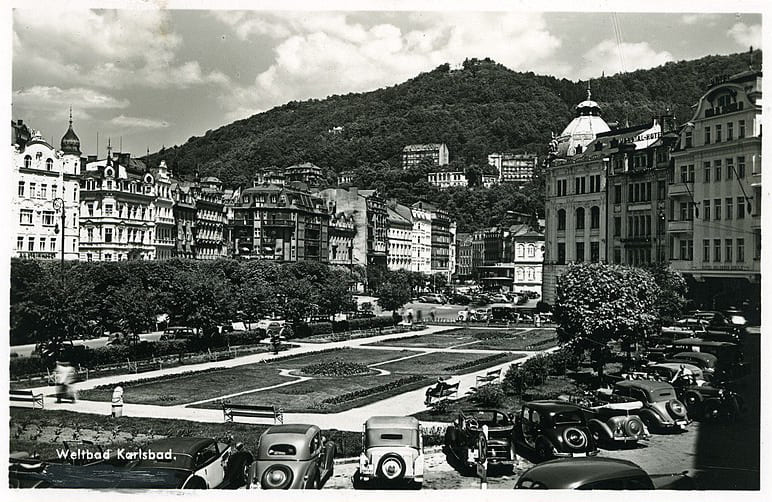 Karlovy Vary | Karlsbad 1939 | Pohlednice