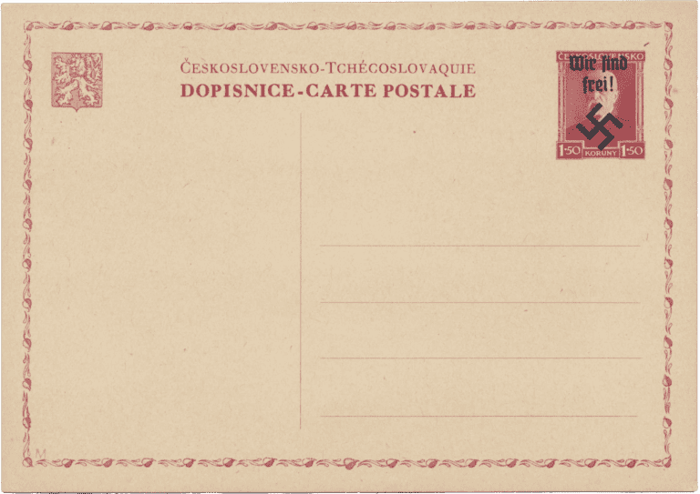 Rumburk mailing cards | Sudetenland | Sudety | German Occupation | Rumburg 1938 |Mi. P5