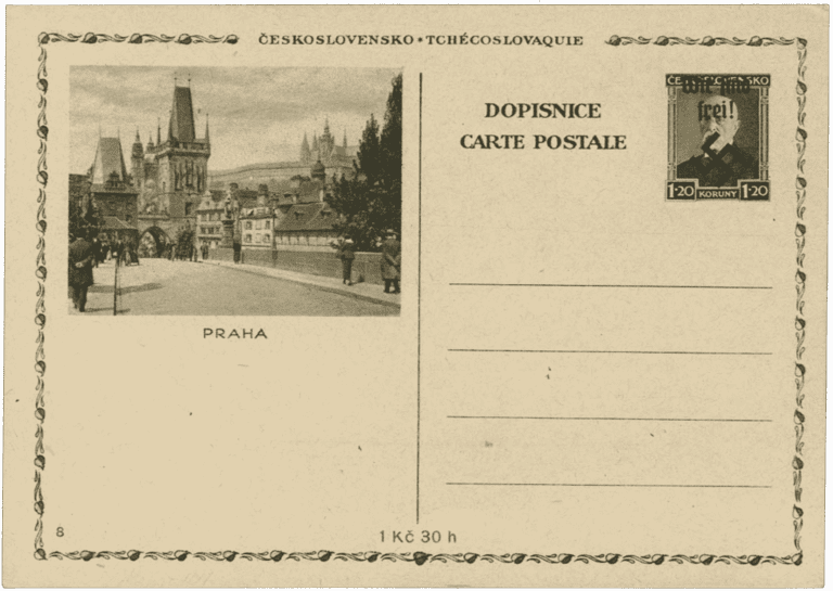 Rumburk mailing cards | Sudetenland | Sudety | German Occupation | Rumburg 1938 | Sudeten Crisis | Mi. P9B8